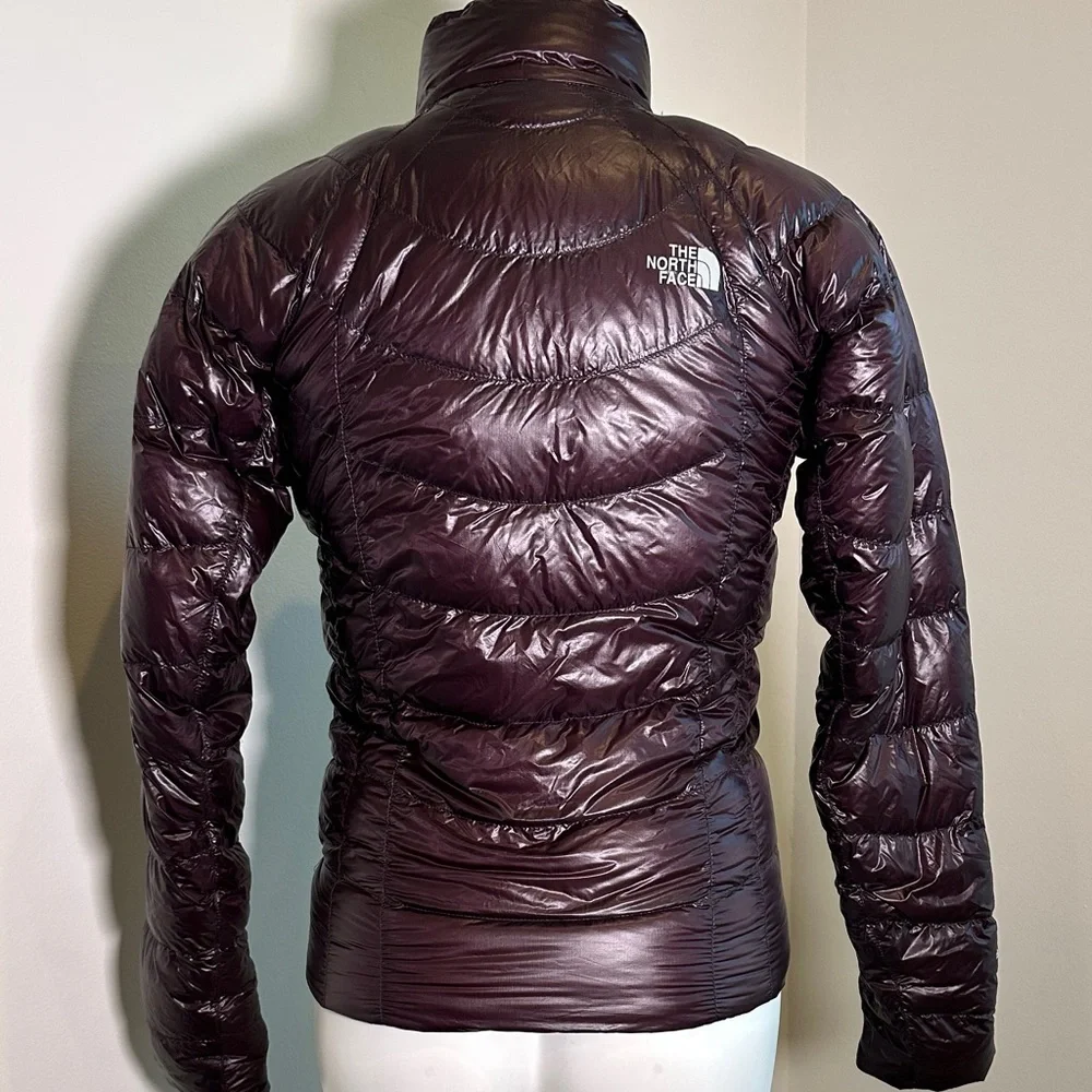 The North Face Summit Series Women's Dark Purple Puffer Jacket - Picture 4 of 7